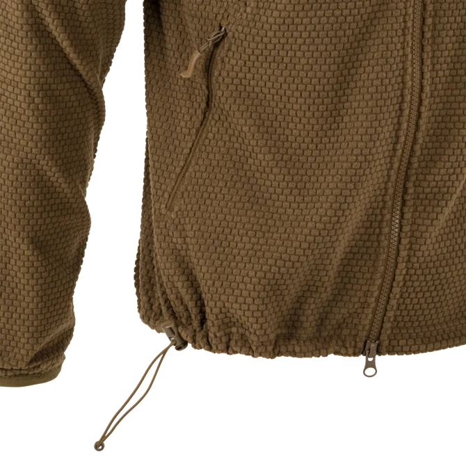 Alpha Hoodie Jacket - Grid Fleece - Image 8